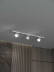 Накладная однофазная трековая система Hesby Lighting Skylite №13 со светильниками HSBL_kompl_S013_NI1W3K