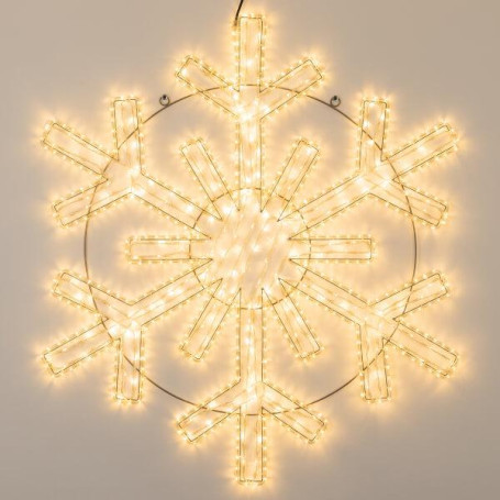 Светодиодная фигура Ardecoled Снежинка ARD-Snowflake-M11-1250x1200-604Led Warm 034261