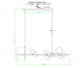 Подвесная люстра Kink Light Иона 09408-10,19