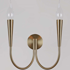 Бра ILLUMICO IL0441-2W-79 BRASS VASE