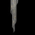 Каскадная люстра Artglass Spiral Column 1000X2500 CE