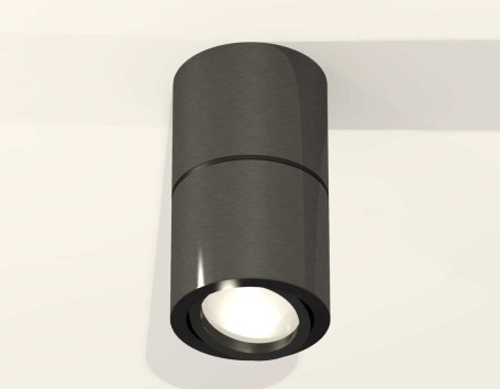 Комплект накладного светильника Ambrella light Techno Spot XS7403060 DCH/PBK черный хром/черный полированное (C7403, A2071, C7403, N7002)