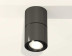 Комплект накладного светильника Ambrella light Techno Spot XS7403060 DCH/PBK черный хром/черный полированное (C7403, A2071, C7403, N7002)