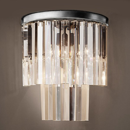 Настенный светильник Loft-Concept 1920s Odeon Clear Glass II хром 44.265-0 20168