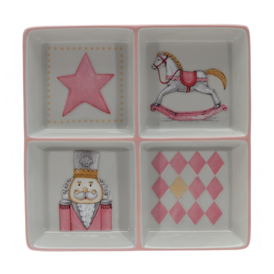 Менажница &quot;Лошадка&quot;, L20 W20 H3 см