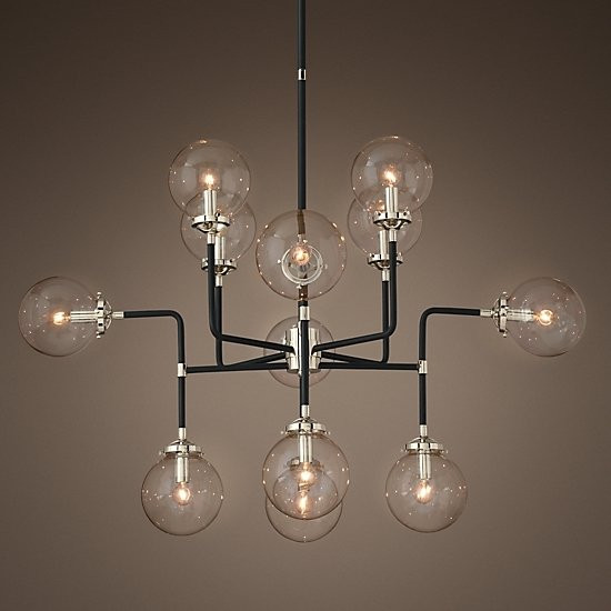 Подвесная люстра Loft-Concept Bistro Globe Clear Glass 40.2103-0 22538
