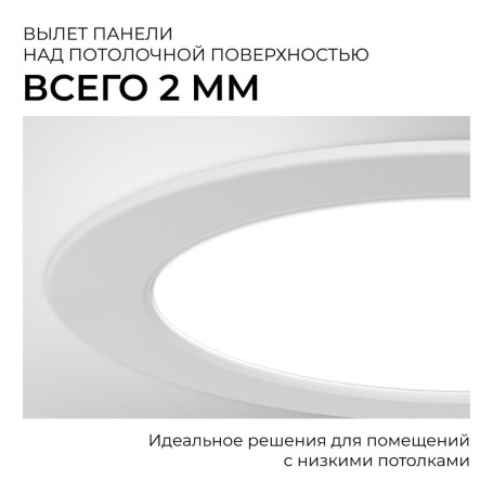 Встраиваемая светодиодная панель Apeyron 06-163