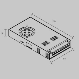Блок питания  Maytoni Led Strip 811014