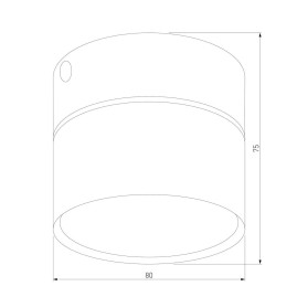 Потолочный светильник TK Lighting 3390 Space White