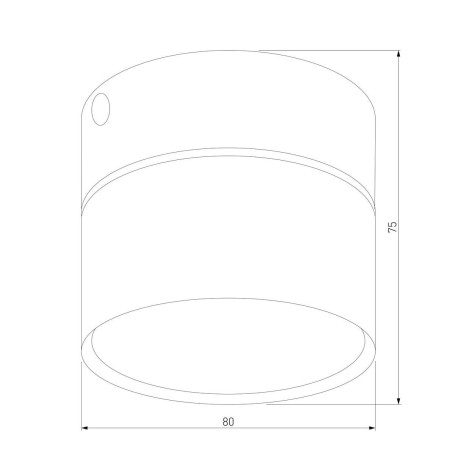 Потолочный светильник TK Lighting 3390 Space White
