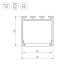 Профиль Arlight PLS-LOCK-H25-2000 ANOD 016386