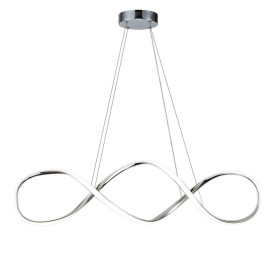 Подвесной светодиодный светильник Escada Knot 10236/1LED Chrome