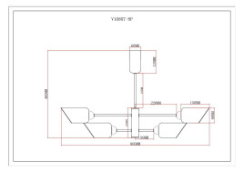Потолочная люстра Moderli Avery V10807-8P