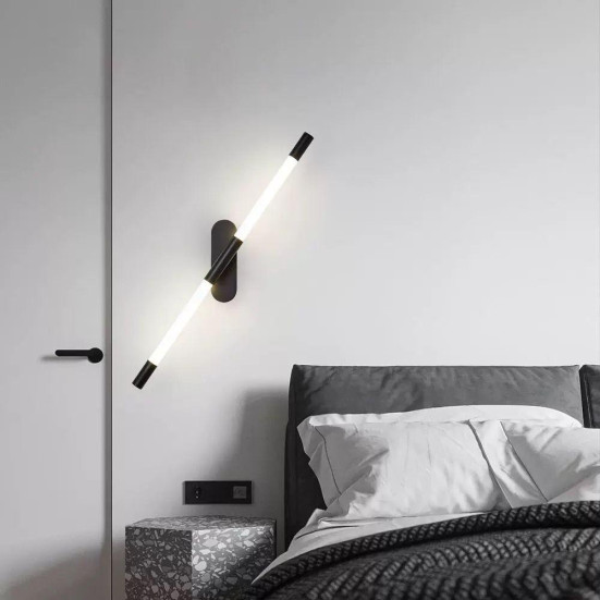 Бра Alfa Light F1024-50 800MM BK 3000K