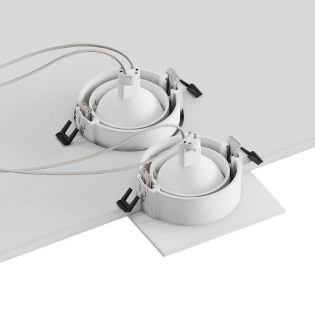 Встраиваемый светильник Hesby Lighting Hesby Atlas IP20,10Вт, GU5.3, белый HSBL_0088