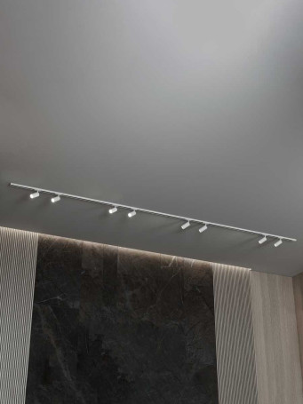 Трековая система со светильниками №3 однофазная накладная Hesby Lighting Skylite HSBL_kompl_S003_NI4W4K