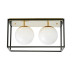 Потолочная люстра Lumina Deco Maldini LDC 8060-2 F.GD+BK