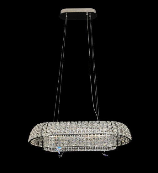 Люстра подвесная Alfa Light F4024-17 800x400mm CH LED