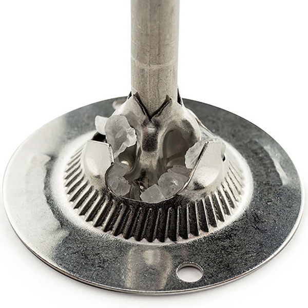 Мельница для соли 17 см Alaska Quartz черная на батарейках