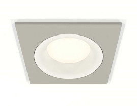 Комплект встраиваемого светильника Ambrella light Techno Spot XC7633001 SGR/SWH серый песок/белый песок (C7633, N7010)