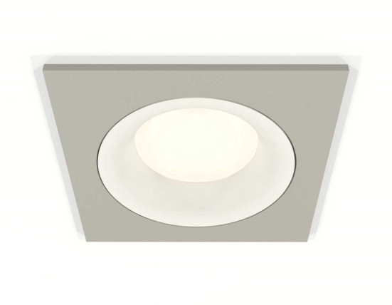 Комплект встраиваемого светильника Ambrella light Techno Spot XC7633001 SGR/SWH серый песок/белый песок (C7633, N7010)