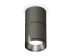 Комплект накладного светильника Ambrella light Techno Spot XS7403061 DCH/PBK черный хром/черный полированный (C7403, A2071, C7403, N7031)
