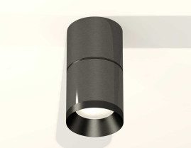 Комплект накладного светильника Ambrella light Techno Spot XS7403061 DCH/PBK черный хром/черный полированный (C7403, A2071, C7403, N7031)