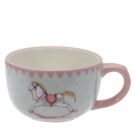 Чашка &quot;Лошадка&quot;, 600 мл, L16 W12 H8 см