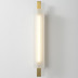 Настенный светодиодный светильник Crystal Lux Tunnel AP10 Led Brass