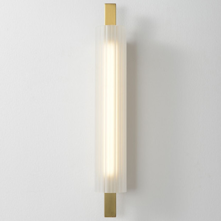 Настенный светодиодный светильник Crystal Lux Tunnel AP10 Led Brass