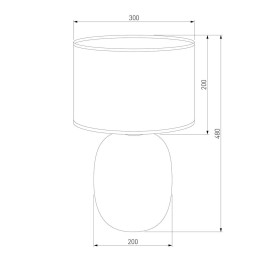Настольная лампа TK Lighting 5986 Melody