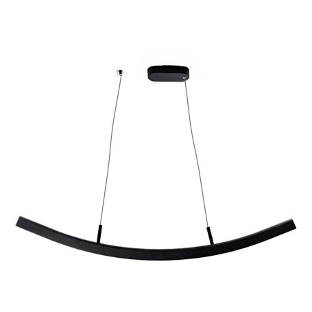 Подвесной светодиодный светильник Mizi'en Slim MZ31505-1200A-black