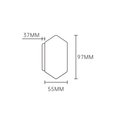 Уличный настенный светодиодный светильник Escada 30004P/03LED