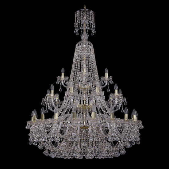 Подвесная люстра Bohemia Ivele 1409/20+10+5/400/XL-159/3d G