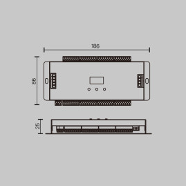 Контроллер Maytoni Lighting control 711006