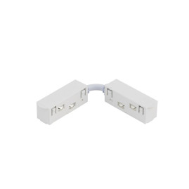 Коннектор для магнитных треков прямой Nowodvorski Lvm White 11628
