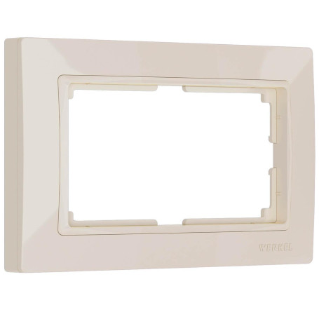 Рамка для двойной розетки Werkel Snabb basic слоновая кость W0082003 4690389161506