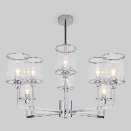 Потолочная люстра Eurosvet 60144/8 хром