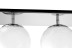 Потолочная люстра Lumina Deco Maldini LDC 8060-3 CHR+BK