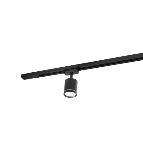 Трековый светодиодный светильник Denkirs Solid Ribe DK6400-BK