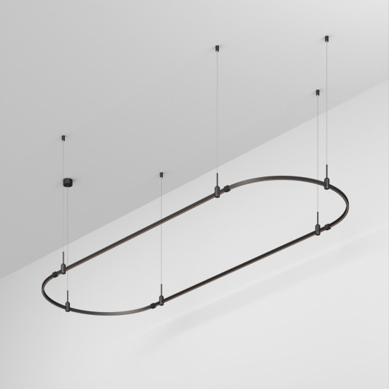 Шинопровод подвесной Arlight Art-Apriori-Oval-Hang-3000X1000 048506