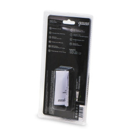 Автомобильный светодиодный фонарь Gauss аккумуляторный 247х47 270 лм GF803