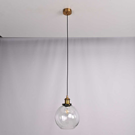 Подвесной светильник Imperium Loft Clear Glass Sphere Cloche 191634-22