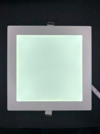 Встраиваемый светодиодный светильник Elvan VLS-102SQ-18W-WW-Wh