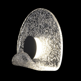 Настенный светодиодный светильник Crystal Lux Wave AP6W Led Transparent