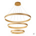 Подвесная светодиодная люстра Crystal Lux MUCHOS SP158W LED GOLD