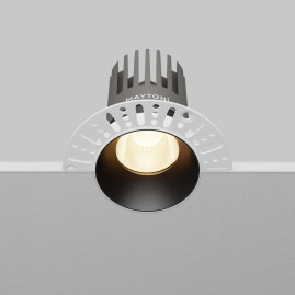Встраиваемый светильник Maytoni Technical DL121-15W-3K-TRS-B