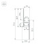 Профиль встраиваемый Arlight Plintus-Fantom-Bent-H20-Side-2000 Black 043673