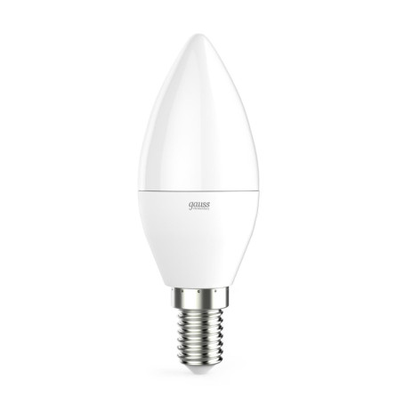 Лампа светодиодная Gauss E14 10W 6500K матовая 33130