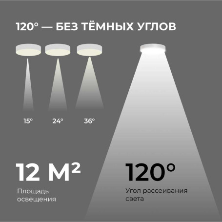 Светильник светодиодный накладной Apeyron 18-159